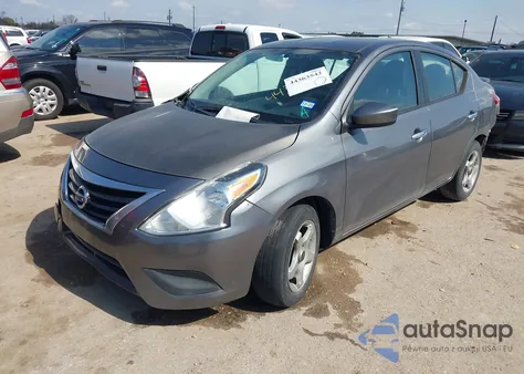 2016 Nissan Versa 1.6 Sv z USA, uszkodzony, nr VIN 3N1CN7AP3GL837991